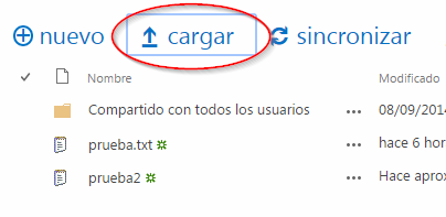 Cargar
