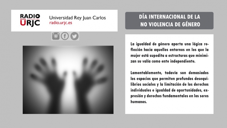 DÍA INTERNACIONAL DE LA NO VIOLENCIA DE GÉNERO