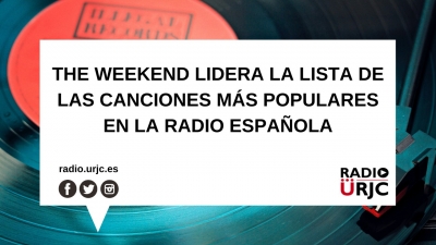 THE WEEKND LIDERA LA LISTA DE LAS CANCIONES MÁS POPULARES EN LA RADIO