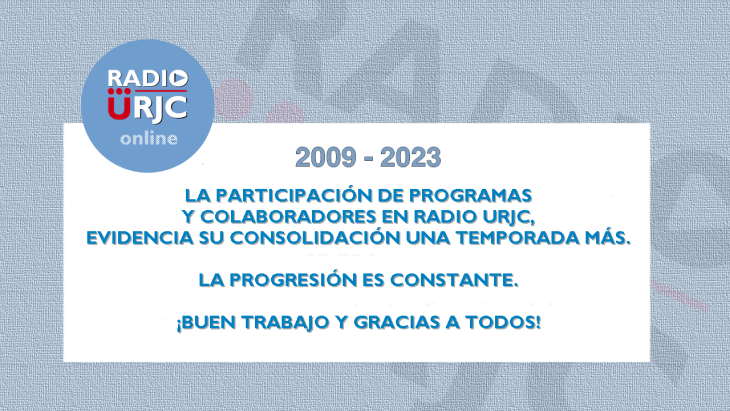 RADIO URJC - 14 AÑOS DANDO SERVICIO Y GENERANDO ILUSIONES