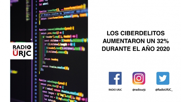 LOS CIBERDELITOS AUMENTARON UN 32% DURANTE EL AÑO 2020