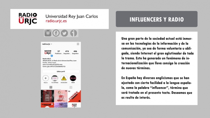 INFLUENCERS Y RADIO